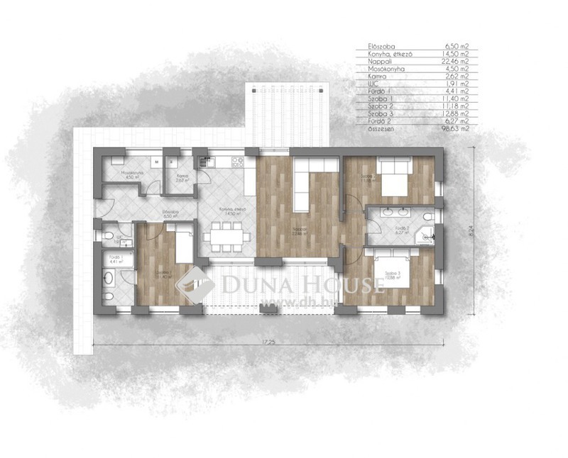 House 127 m² Gyori jaras, Hungary